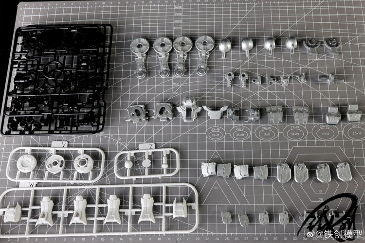 Iron Create Gundam 1/100 GN-001 MG Exia Metal Diecast Upgrade Parts
