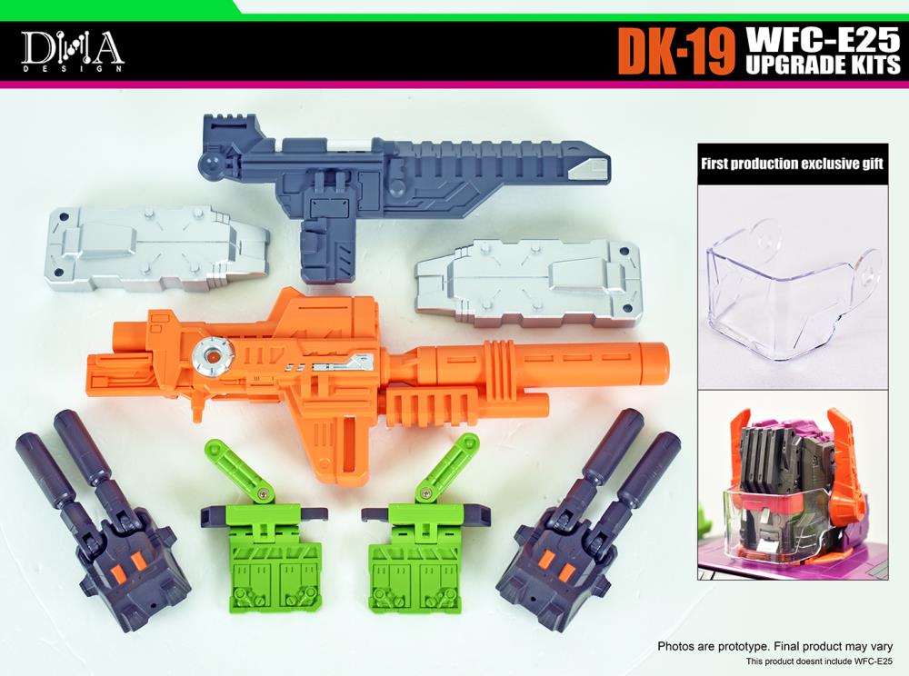 DNA Design DK-19 Upgrade kit for WFC-E25 Scorponok