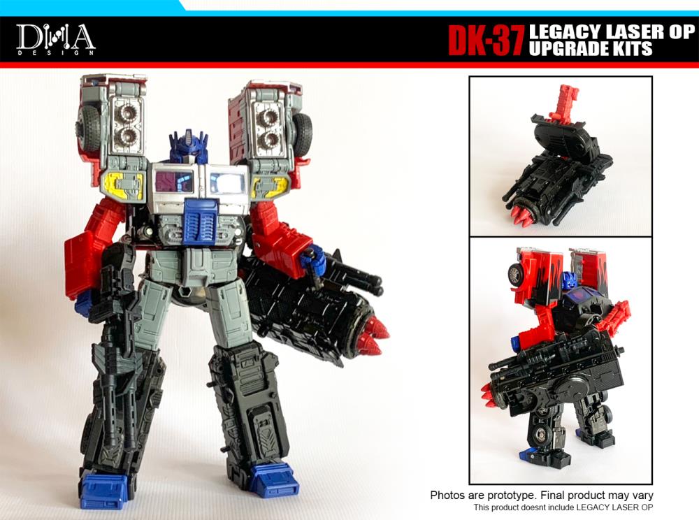 DNA Design DK-37 Upgrade kit for Legacy Laser Optimus Prime | ToyArena