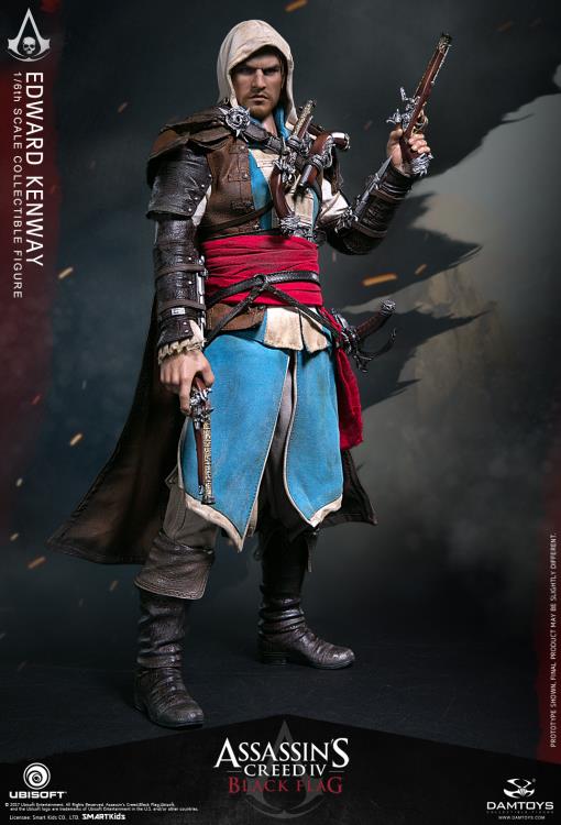 Damtoys 1/6 Assassin's Creed IV Black Flag Edward Kenway DMS003 Sixth Scale Figure