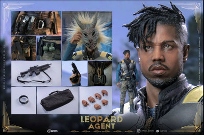 Daftoys 1/6 Leopard Agent Sixth Scale Action Figure F018