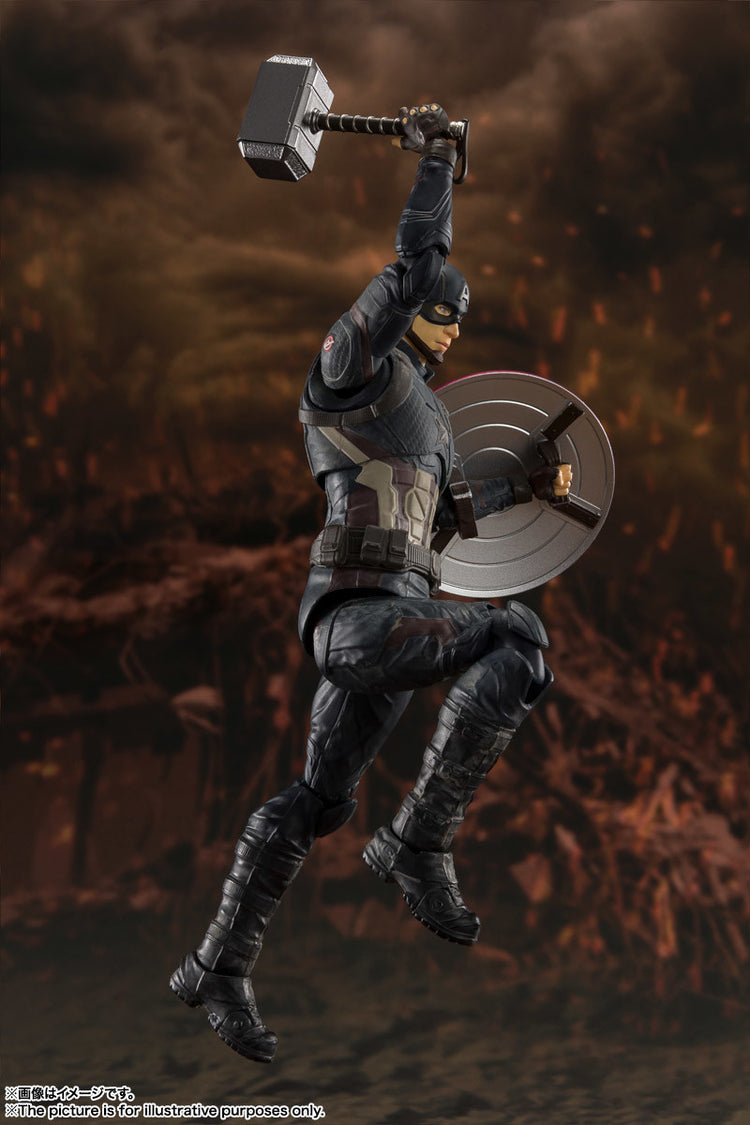 S.H. Figuarts Avengers: Endgame Final Battle Edition Captain America Action Figure 4