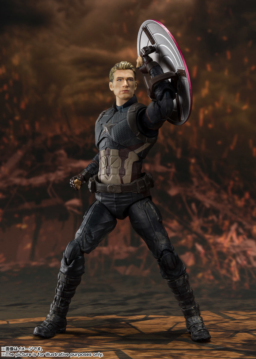S.H. Figuarts Avengers: Endgame Final Battle Edition Captain America Action Figure 5