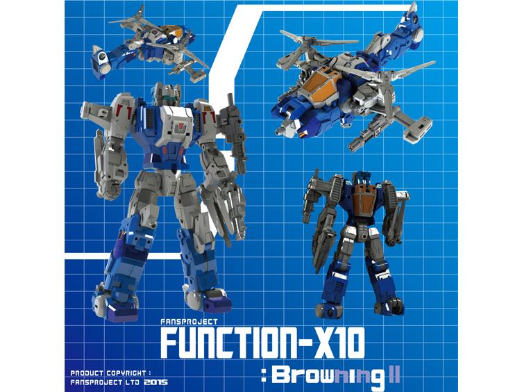 Fansproject Function X-10 Browning II Action Figure