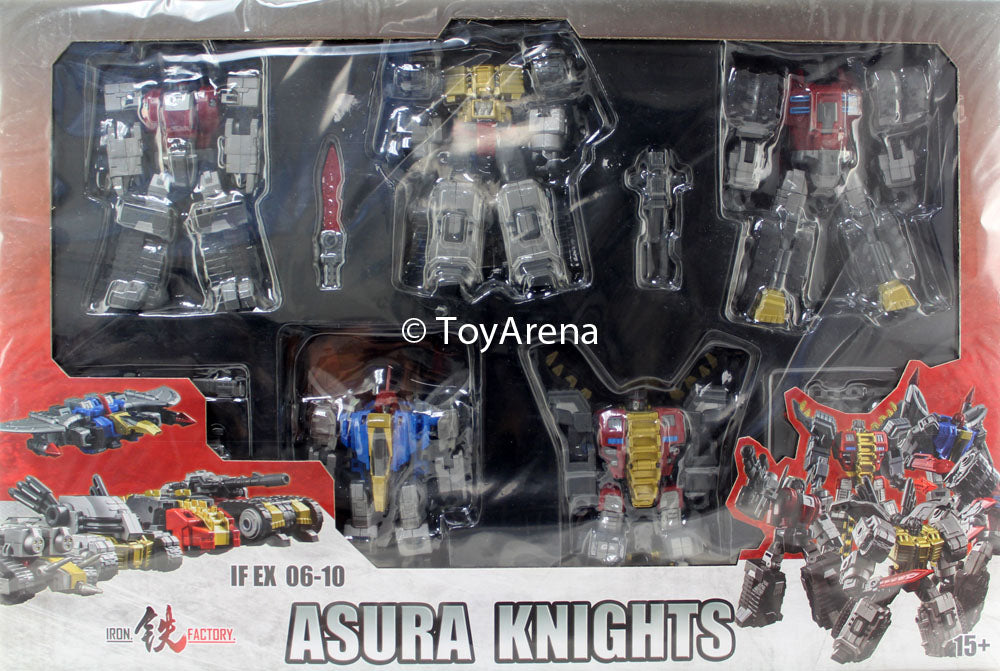 Iron Factory IF-EX06-10 Asura Knights Action Figure Set of 5