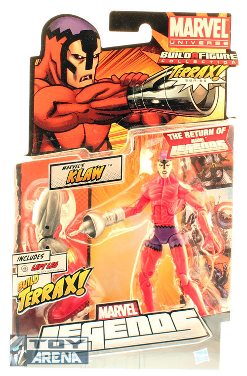 Marvel Legends 2012 Wave 1 Terrax Series Klaw Action Figure