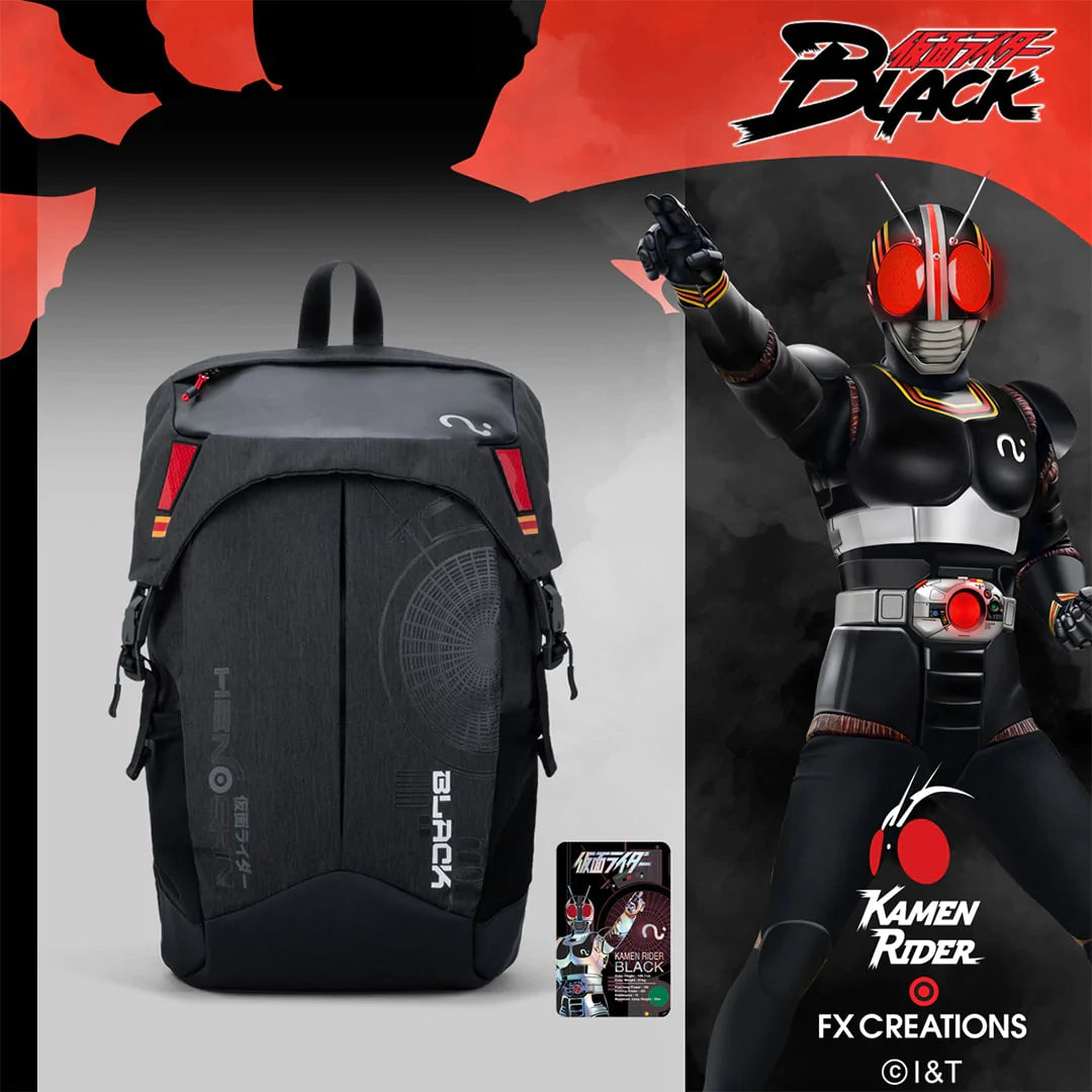 FX Creations Kamen Rider Black AGS Pro Suspension Backpack KMR76322AGS-01