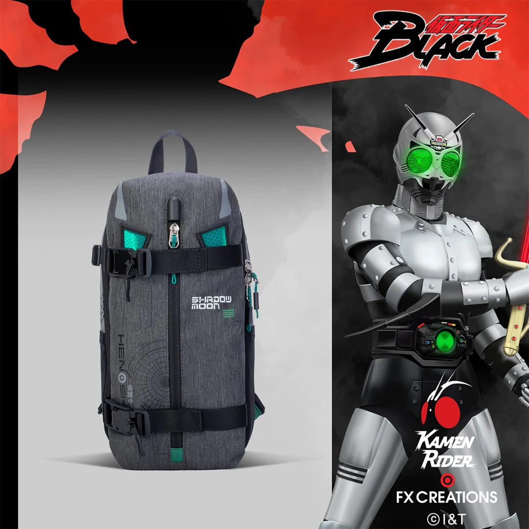 FX Creations Kamen Rider Shadow Moon Sling Bag KMR76327-45