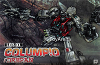 Fansproject Lost Exo Realm LER-01 Columpio & Derpan Action Figures