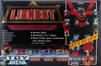 Voltron Lionbot Complete Diecast 5 Lion Set Chogokin