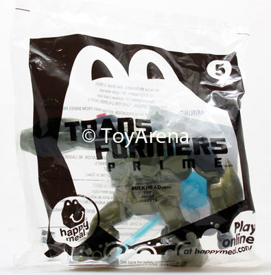 McDonalds Transformers Prime Bulkhead #5 Happy Kids Meal Toys Sealed