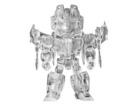 Kids Logic Transformers Mecha Nations MN-05 Clear Starscream 3" Action Figure