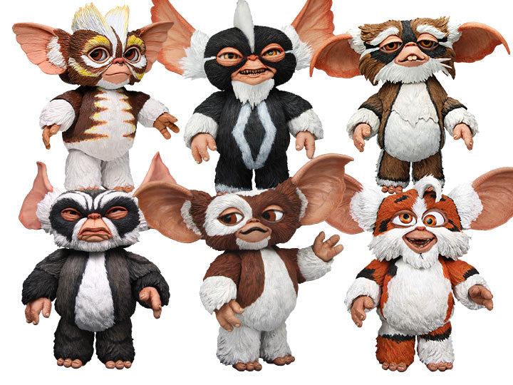 NECA Gremlins 2 The New Batch Gremlins Mogwai Set of 6 Action Figure