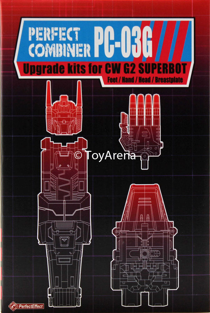 Perfect Effect PC-03G Perfect Combiner CW G2 Superbot (G2 Superion) Upgrade Set