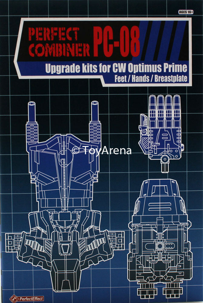 Perfect Effect PC-08 Perfect Combiner Optimus Prime Upgrade Set