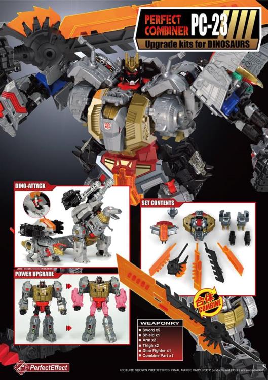 Perfect Effect PC-23 Perfect Combiner Upgrade Set for POTP Volcanicus
