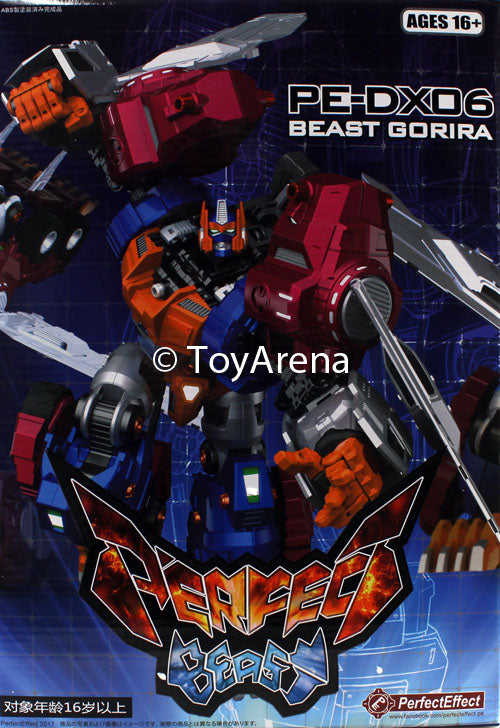 Perfect Effect PE-DX06 Beast Gorira Action Figure