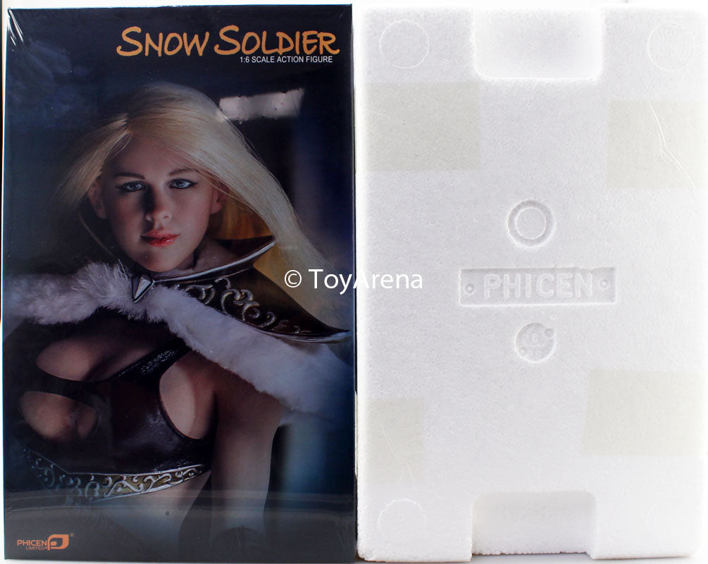 Phicen 1/6 Snow Soldier Queen Seamless Steel Body w/ Base PL-2016-80