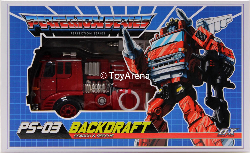 Ocular Max Perfection Series PS-03 Backdraft Action Figure