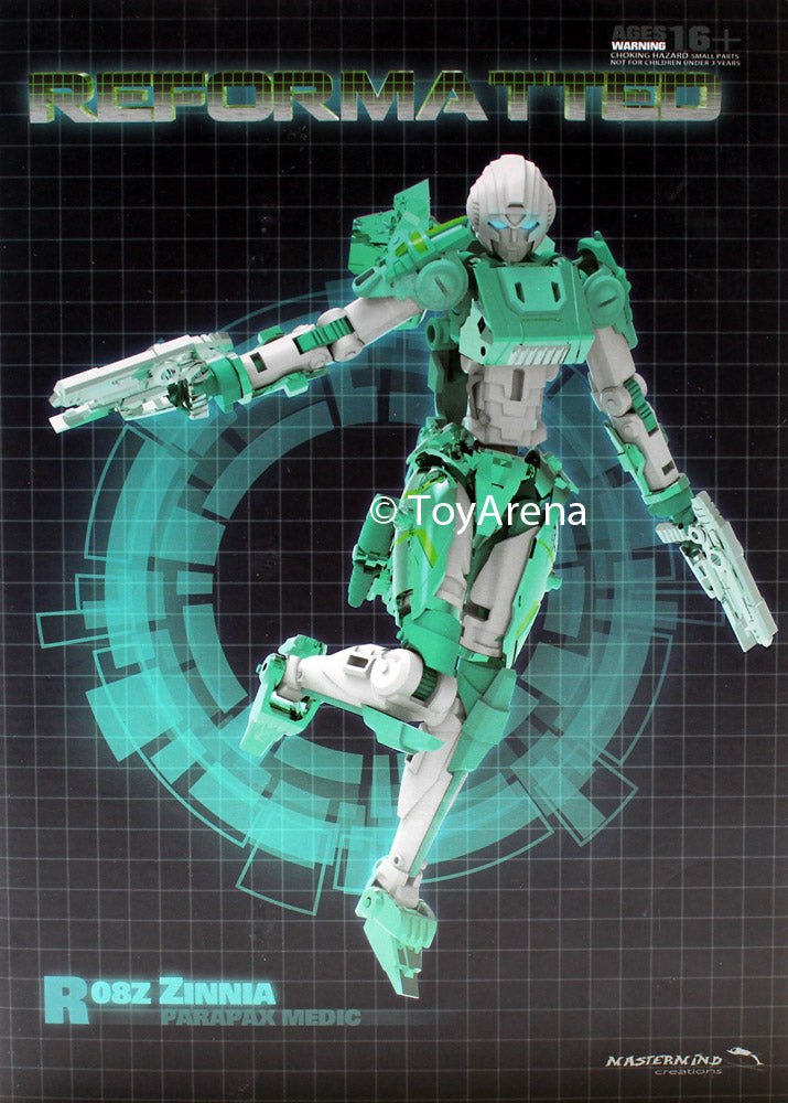 R-08Z Reformatted Zinnia Parapax Medic Mastermind Creations