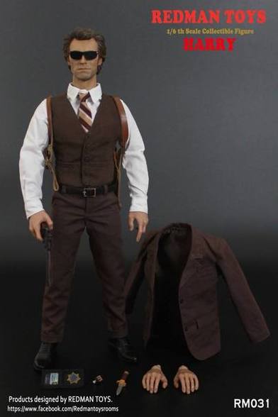 Redman Toys 1/6 Inspector Harry Dirty Harry Callahan Sixth Scale Figure RM031