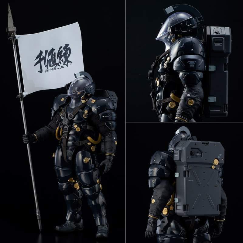 SDCC 2019 1000Toys Sentinel 1/6 Death Standing Ludens Kojima Black Vera Figure