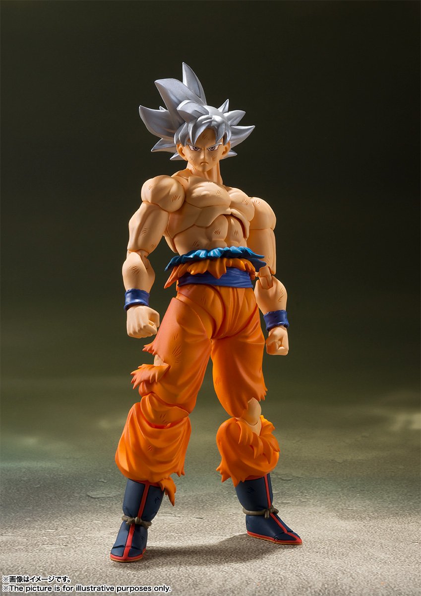 S.H. Figuarts Dragon Ball Super Son Goku Ultra Instinct Action Figure Japan Ver 2