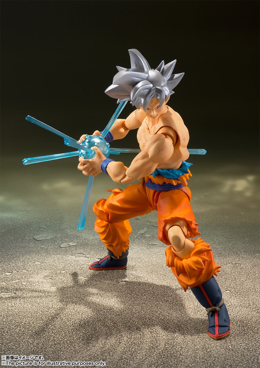 S.H. Figuarts Dragon Ball Super Son Goku Ultra Instinct Action Figure Japan Ver 1