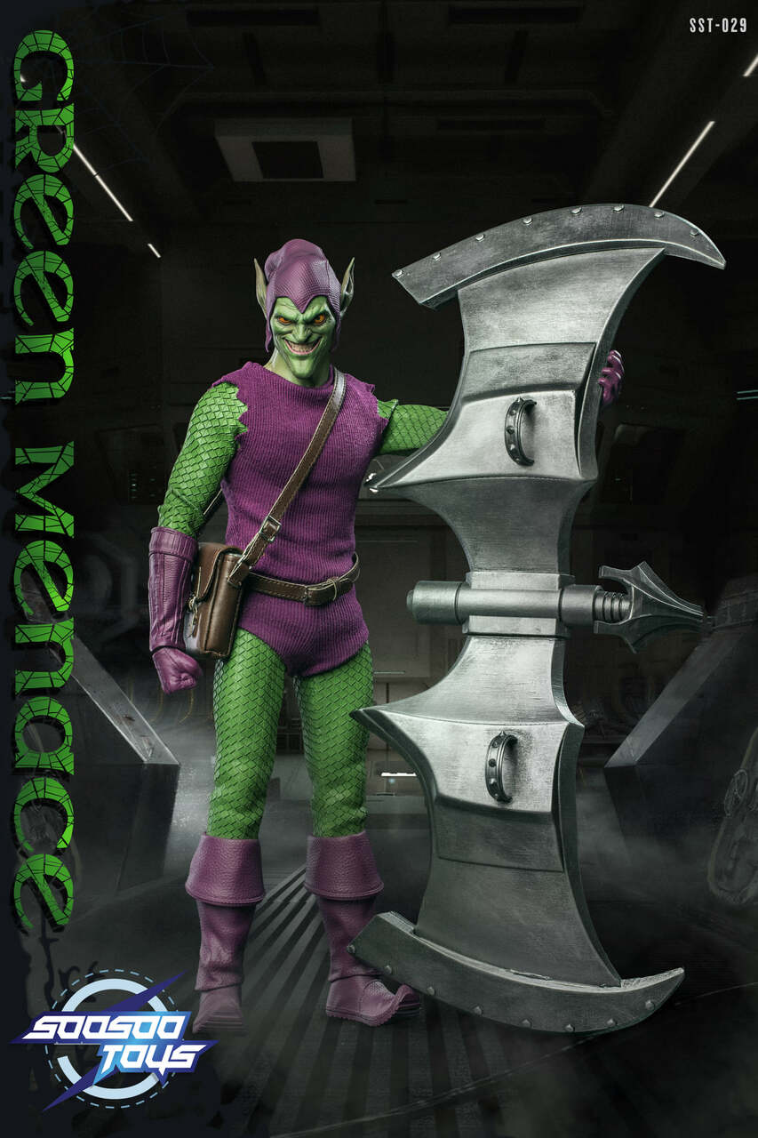 SooSoo Toys 1/6 Green Menace (Green Goblin) Sixth Scale Action Figure