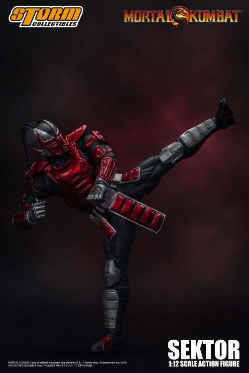 Storm Collectibles 1/12 Mortal Kombat Sektor Action Figure 4