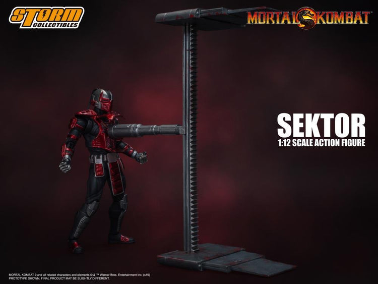 Storm Collectibles 1/12 Mortal Kombat Sektor Action Figure 6