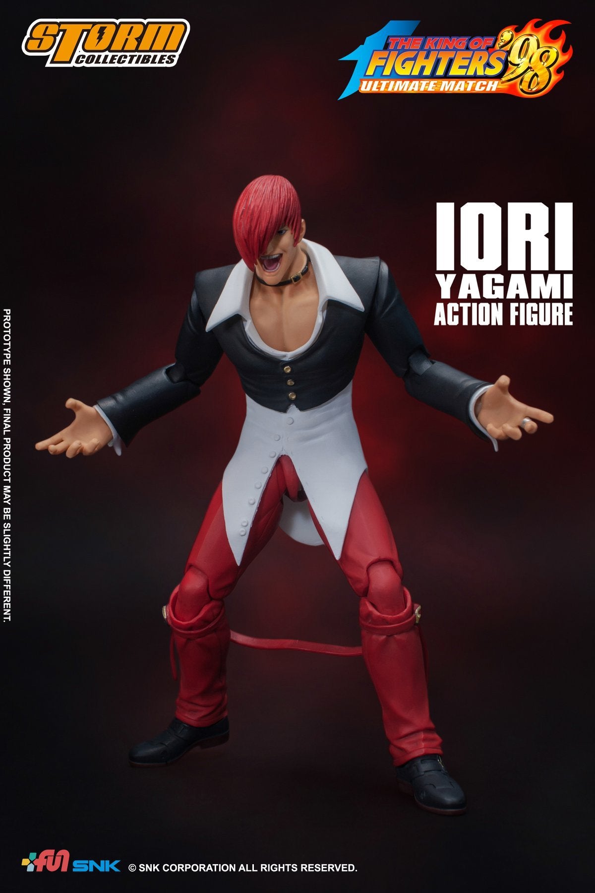 Storm Collectibles 1/12 The King of Fighters '98 Yagami Iori Scale Action Figure 6