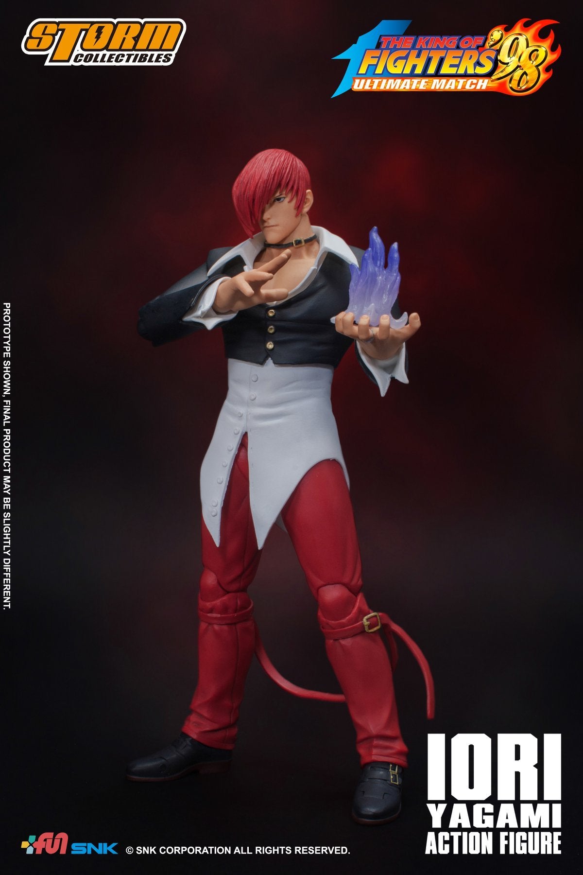 Storm Collectibles 1/12 The King of Fighters '98 Yagami Iori Scale Action Figure 8