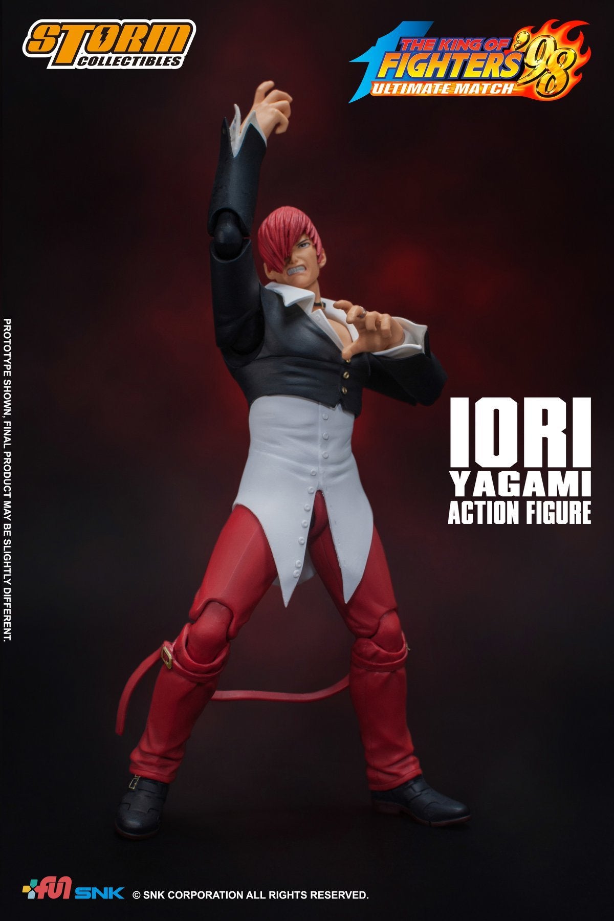 Storm Collectibles 1/12 The King of Fighters '98 Yagami Iori Scale Action Figure 5