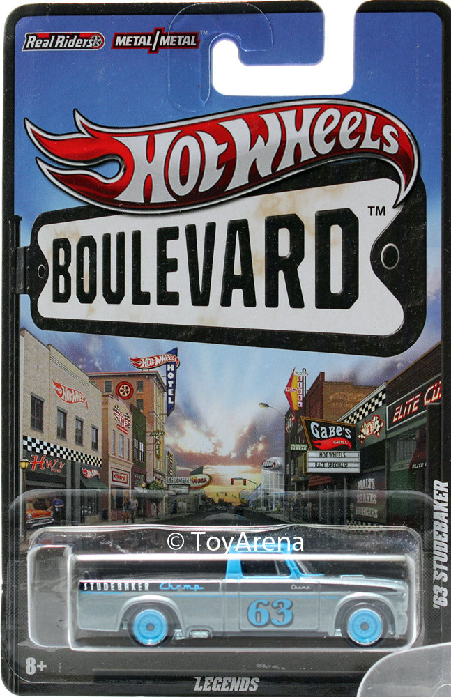 Hot Wheels Boulevard '63 Studebaker Legends 1/64 Scale Die-Cast