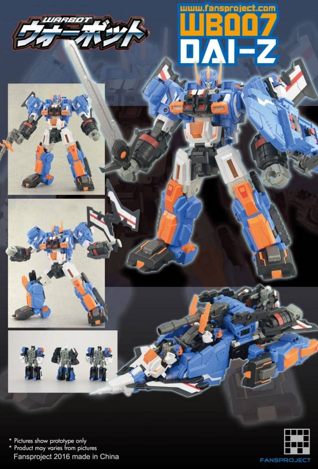 Fansproject Warbot Dai-Z WB-007 Figure