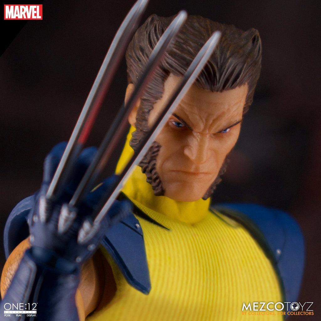 Mezco Toyz ONE:12 Collective Wolverine Deluxe Steel Box Edition Action