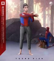 Young Rich 1/6 Peter B Parker Casual Wear (Spider-man: Into the Spider-Verse) Sixth Scale Action Figure