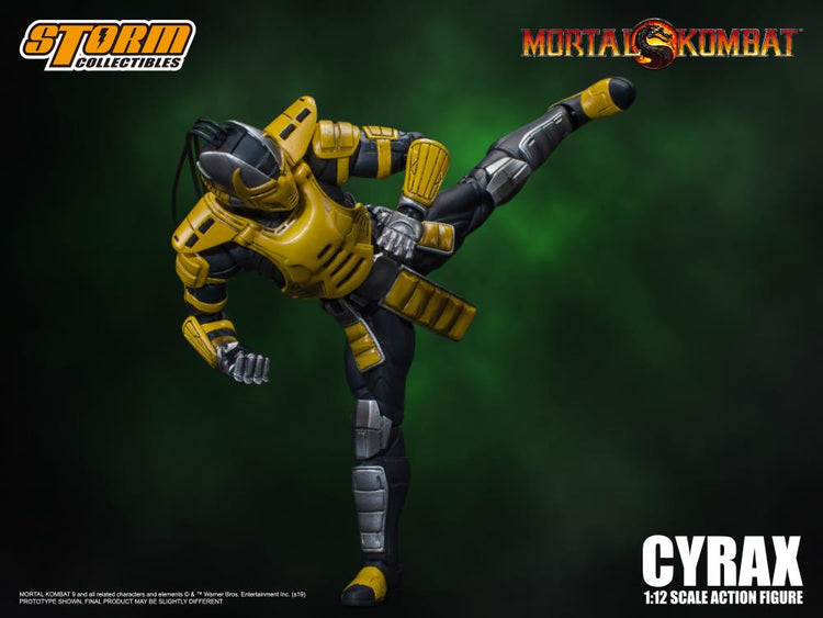 Storm Collectibles 1/12 Mortal Kombat Cyrax Scale Action Figure 7