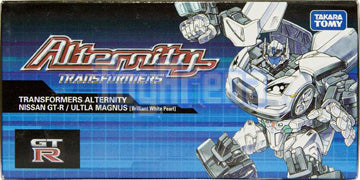 Transformers Alternity A-01 Ultra Magnus Nissan GT-R [Brilliant White Pearl]
