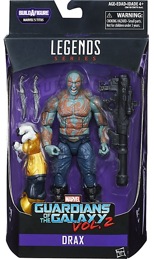 Marvel Legends Guardians of the Galaxy Vol. 2  Titus Series Drax Action Figure