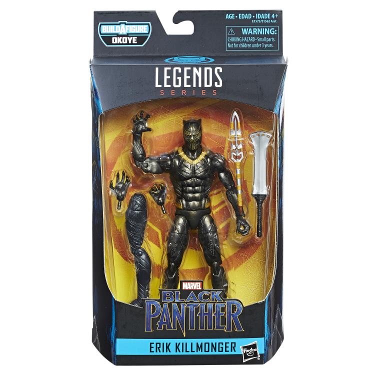 Marvel Legends Black Panther  Erik Killmonger (Okoye BAF)