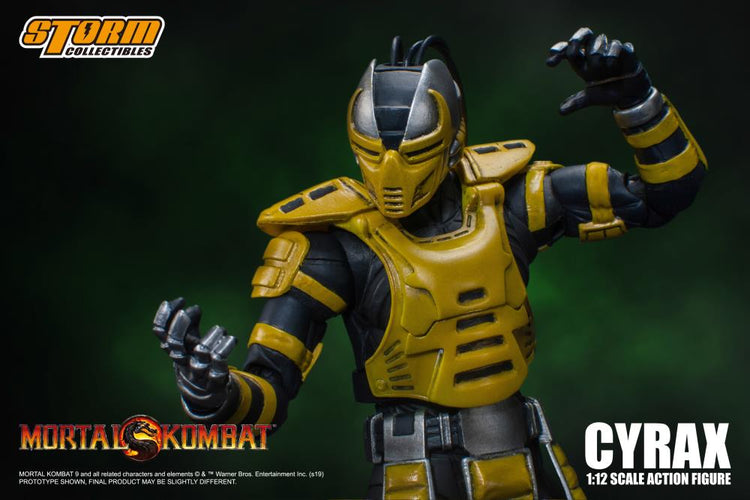 Storm Collectibles 1/12 Mortal Kombat Cyrax Scale Action Figure 8