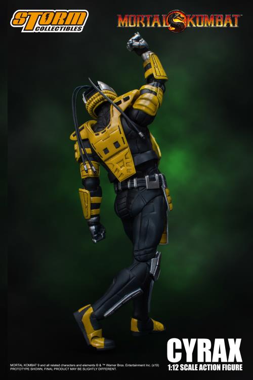 Storm Collectibles 1/12 Mortal Kombat Cyrax Scale Action Figure 9