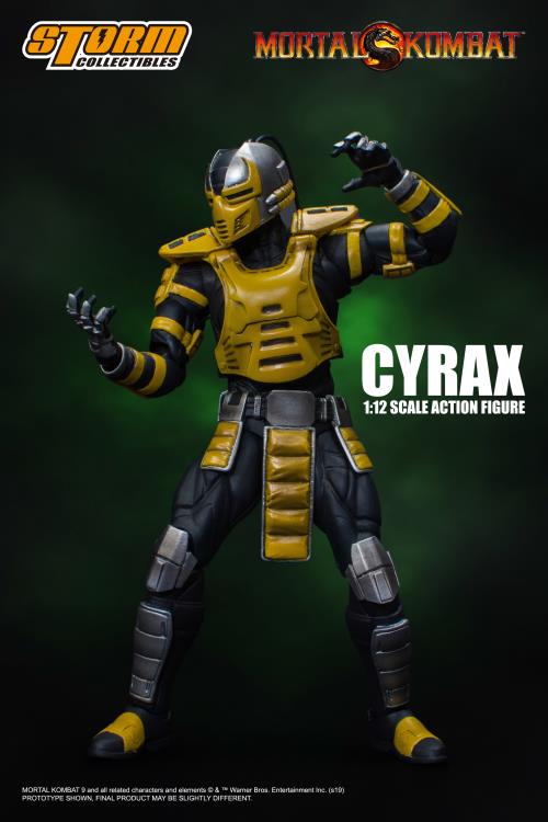 Storm Collectibles 1/12 Mortal Kombat Cyrax Scale Action Figure 10