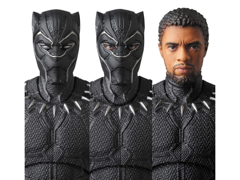 Mafex No. 091 Black Panther Marvel's Black Panther Movie Action Figure Medicom 7