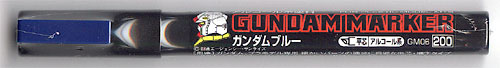 Gundam Marker GM06 Blue  - Chisel Tip Marker Paint Pen