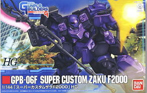 Gunpla 1/144 HG Builders #003 GPB-06F Super Custom Zaku F2000 Model Kit