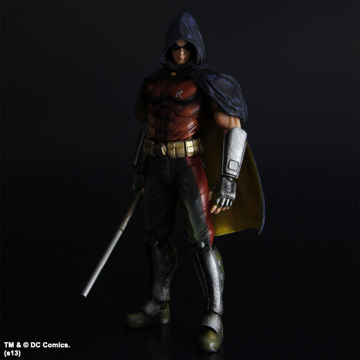 DC Universe Batman Arkham City Robin Play Arts Kai Action Figure