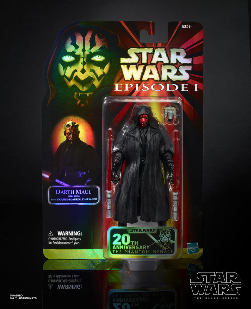 Hasbro Star Wars Black Series Celebration Phantom Menance Obi-Wan and Darth Maul (Duel of the Fates) 2-Pack 6 Inch Action Figure